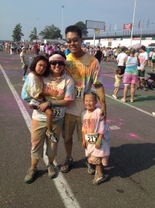 The Color Run: Finish Line (Photo Copyright Nutrition Map 2012)